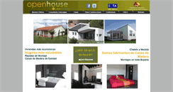 Desktop Screenshot of casasopenhouse.com